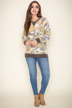 Load image into Gallery viewer, Camo Crew Neck Tunic