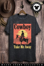 Load image into Gallery viewer, Cowboy Take Me Away Graphic Top