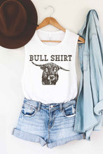 Load image into Gallery viewer, BULL SHIRT GRAPHIC MUSCLE TANK