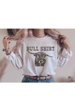 Load image into Gallery viewer, BULL SHIRT GRAPHIC SWEATSHIRT