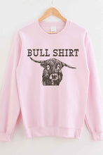 Load image into Gallery viewer, BULL SHIRT GRAPHIC SWEATSHIRT