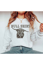 Load image into Gallery viewer, BULL SHIRT GRAPHIC SWEATSHIRT