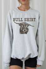 Load image into Gallery viewer, BULL SHIRT GRAPHIC SWEATSHIRT