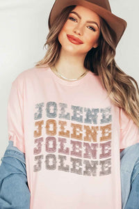 JOLENE WESTERN DOLLY T-SHIRT PLUS SIZE