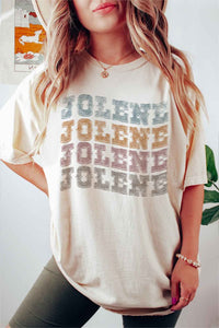 JOLENE WESTERN DOLLY T-SHIRT PLUS SIZE