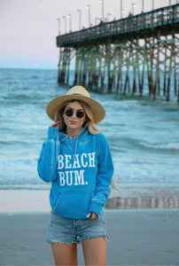 Beach Bum Vintage hoodie Plus Size