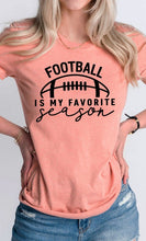 Load image into Gallery viewer, Football is my Favorite Season Graphic Tee