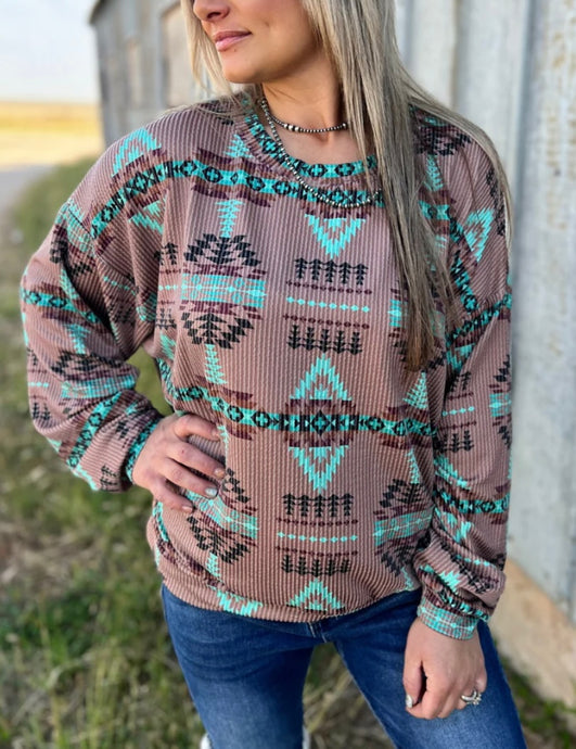 Colorado Sunset  Sweater