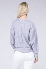 Load image into Gallery viewer, Brushed Melange Hacci Oversized Sweater