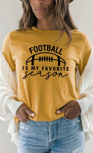 Load image into Gallery viewer, Football is my Favorite Season Graphic Tee